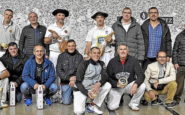 García y Garmendia, campeones en la Rochapea