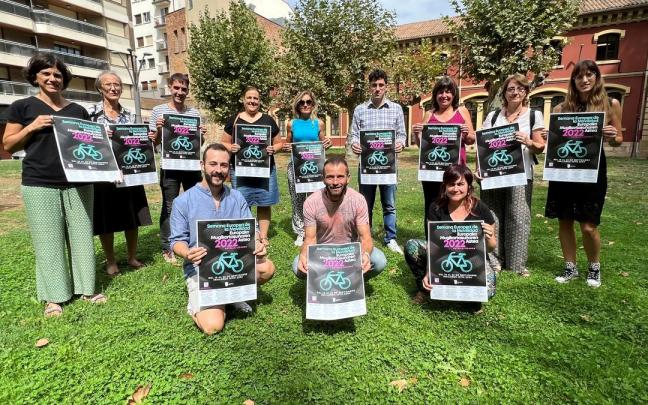 Presentación de las actividades de la Semana Europea de la Movilidad en Estella-Lizarra. Presentación de las actividades de la Semana Europea de la Movilidad en Estella-Lizarra.