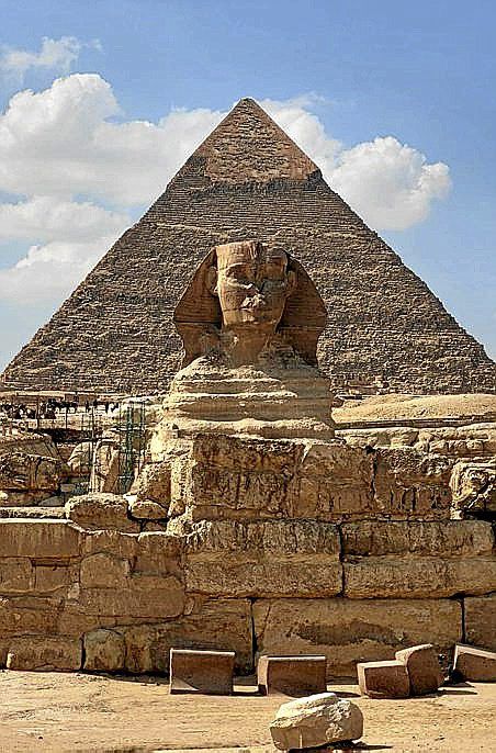 Esfinge y Pirámide Keops.