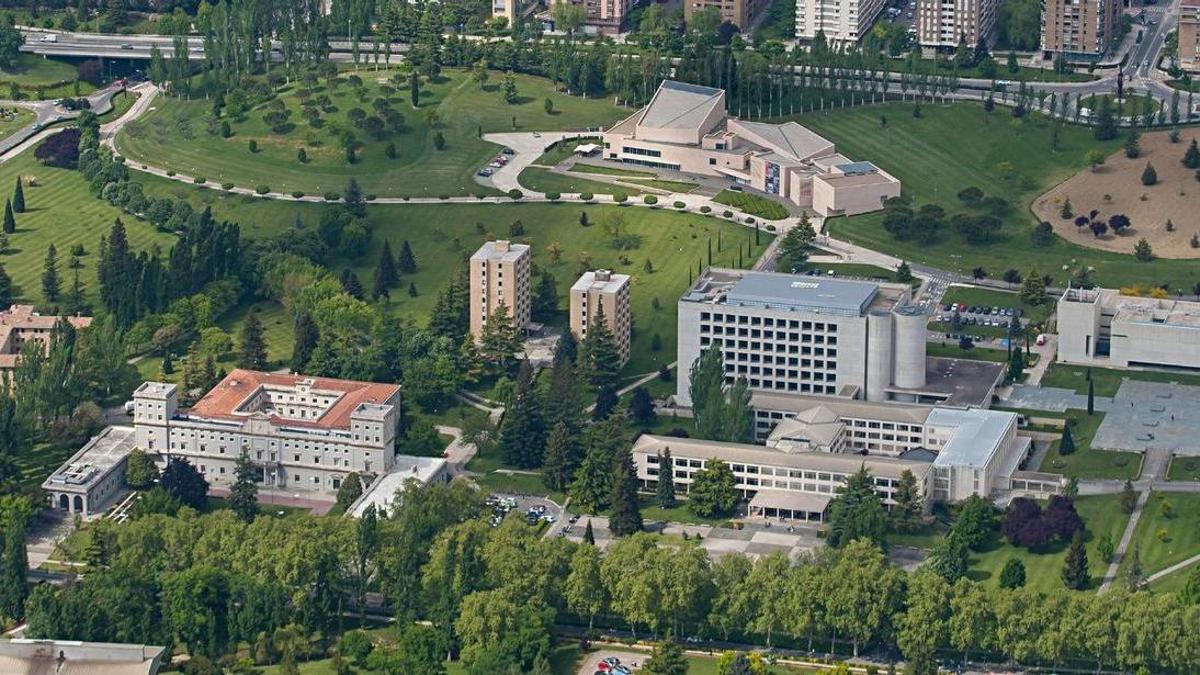 Vista aérea del campus