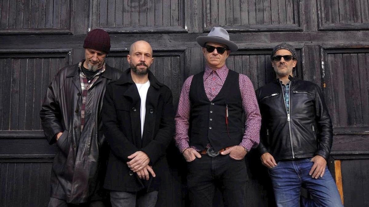 El músico vizcaino Pablo Amann y sus Wayward Sons.