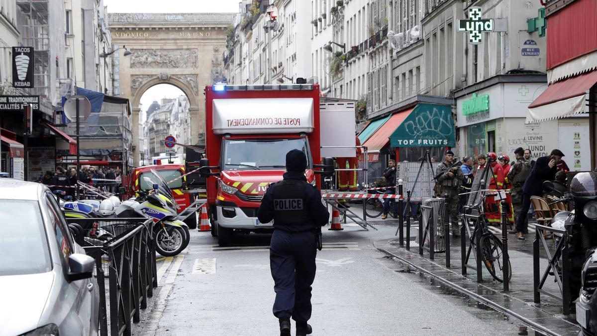 Tiroteo en el centro de París