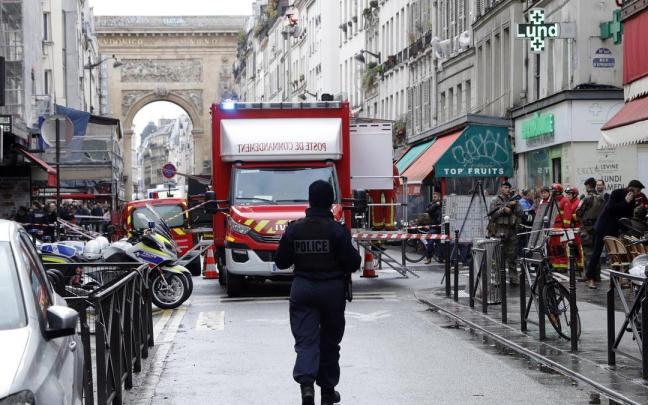 Tiroteo en el centro de Par&iacute;s