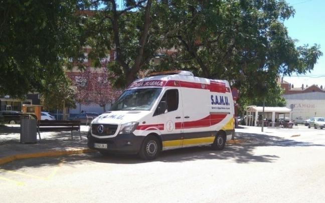 Una ambulancia del SAMU. Una ambulancia del SAMU.