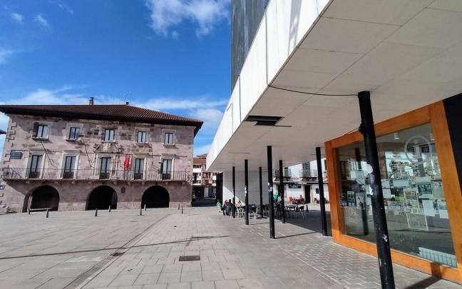 Exterior del Ayuntamiento de Baztan.