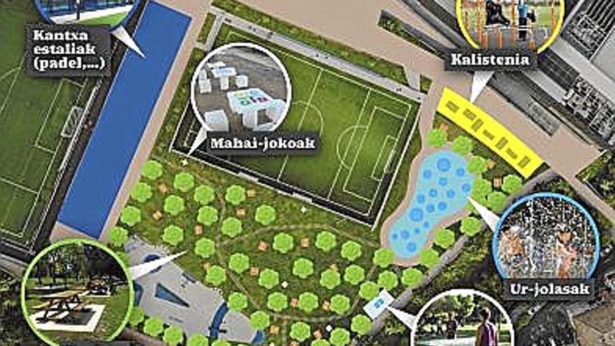 Proyecto para la campa del polideportivo