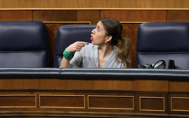 La ministra de Igualdad, Irene Montero.