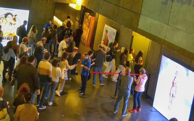 Aunque la primera sesi&oacute;n fue floja, la de la m&aacute;s avanzada la tarde se llen&oacute; de p&uacute;blico en los cines Golem.