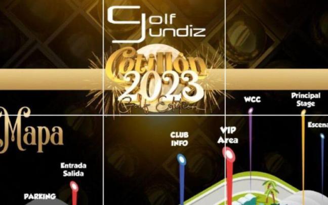 Cartel anunciador del macrocotill&oacute;n suspendido