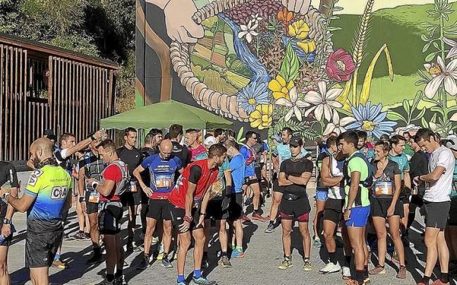 Gran ambiente en la salida. Gran ambiente en la salida.