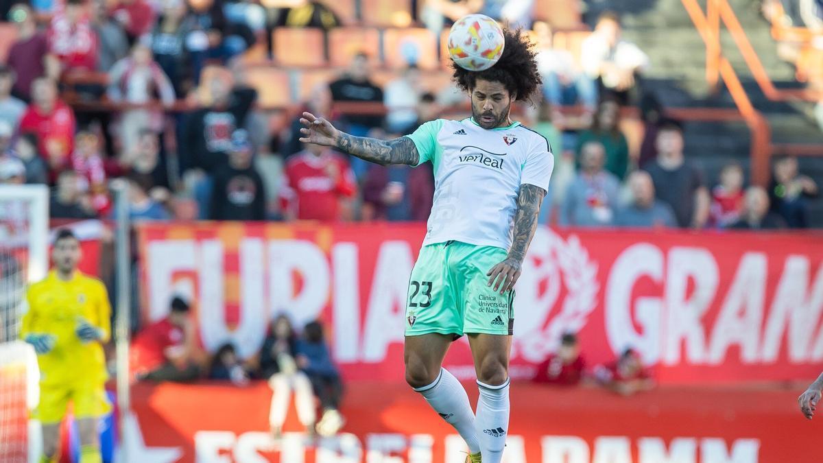 Aridane, en el partido de Copa en Tarragona.