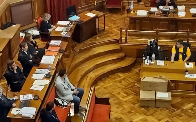 Una imagen del juicio.