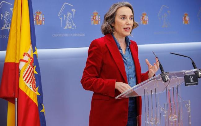 La portavoz del PP en el Congreso, Cuca Gamarra.