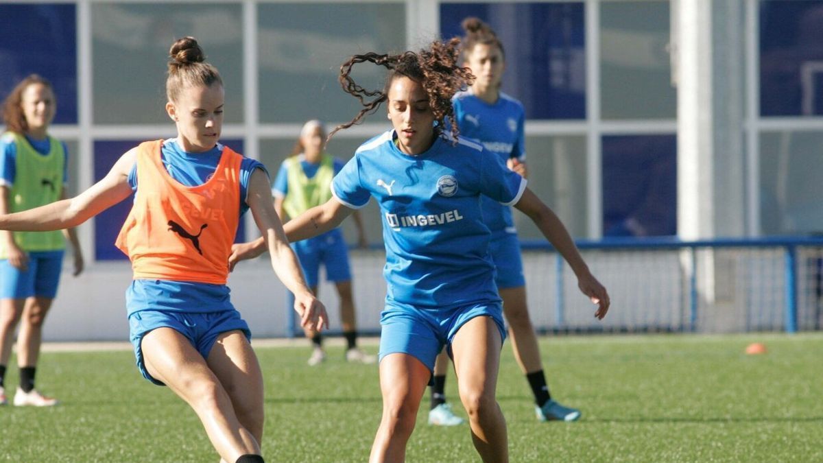 Primer entrenamiento de las Gloriosas.