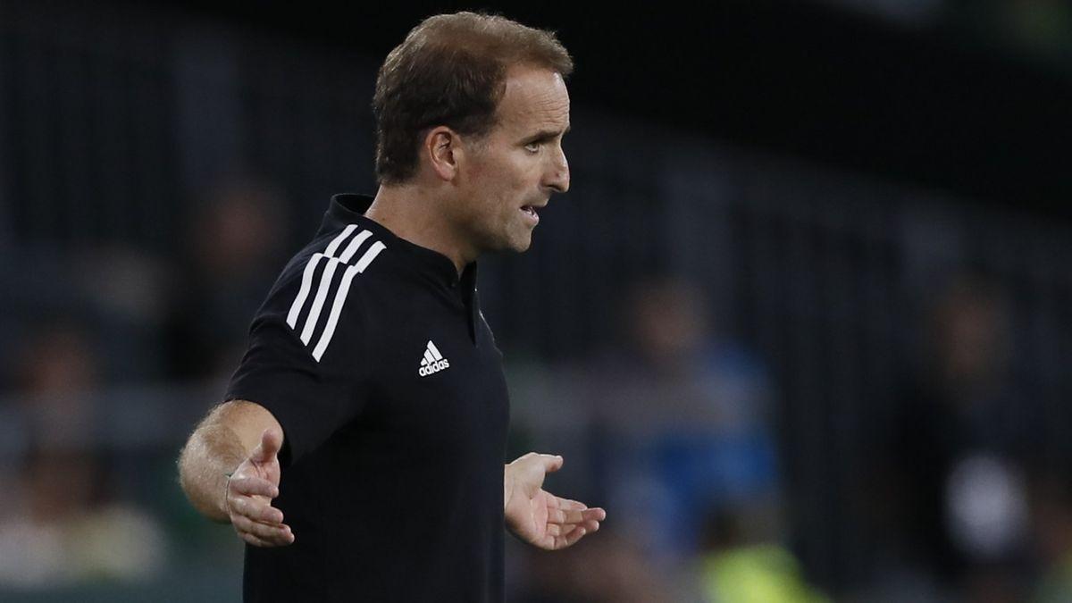 El entrenador de Osasuna, Jagoba Arrasate