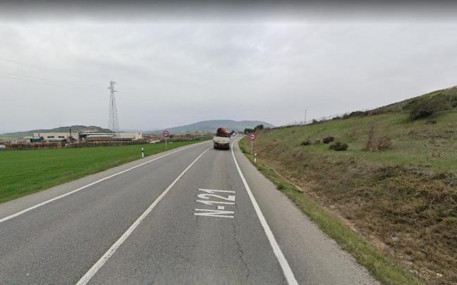 Carretera en la que ha ocurrido el accidente.
