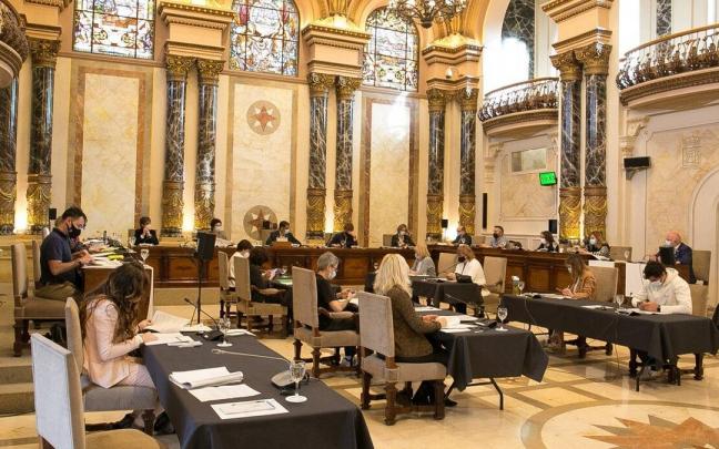 Pleno de Presupuestos en Donostia en el año 2021 Pleno de Presupuestos en Donostia en el año 2021