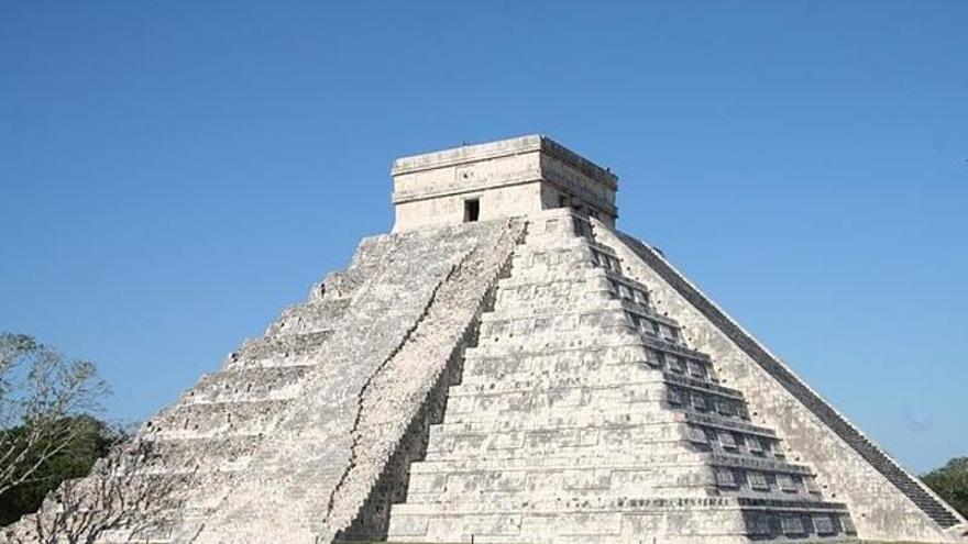 La pirámide de Chichén Itzá.