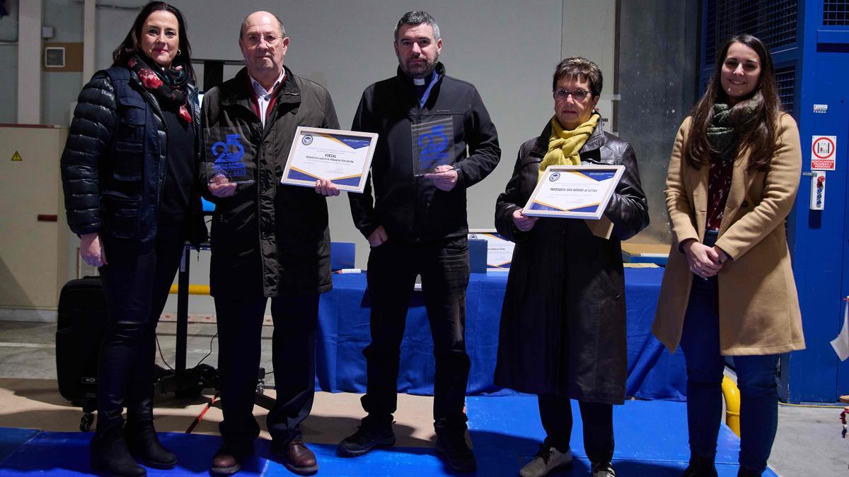 Premios y reconocimientos del Banco de Alimentos a entidades sociales.