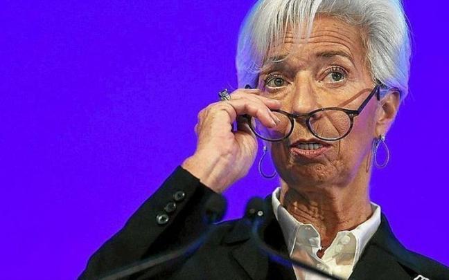 Christine Lagarde, presidenta del BCE. Christine Lagarde, presidenta del BCE.
