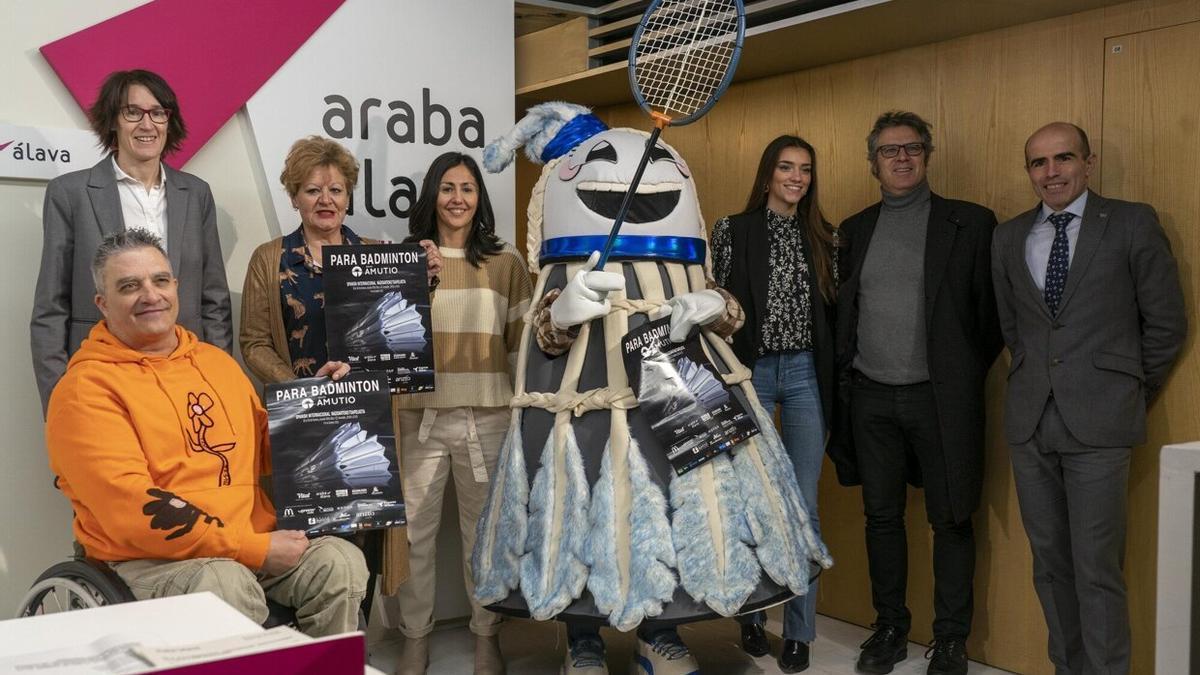 Imagen de la presentación del torneo esta mañana