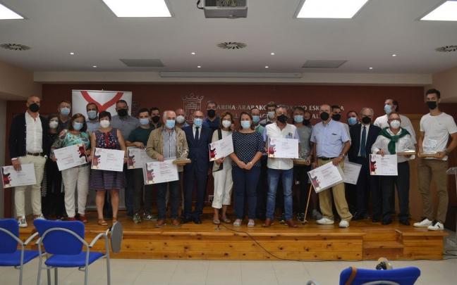 Entrega de premios del año pasado.