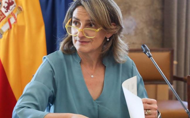 La vicepresidenta tercera Teresa Ribera.