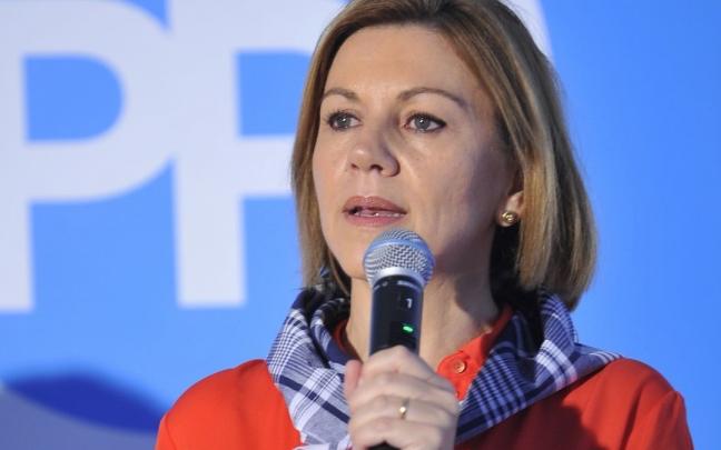 La exministra de Defensa, María Dolores de Cospedal . La exministra de Defensa, María Dolores de Cospedal .