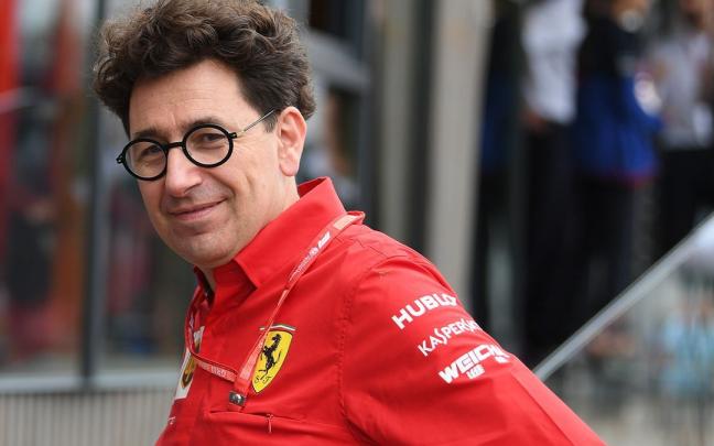 Mattia Binotto, 'Team Principal' de la escudería Ferrari en F1. Mattia Binotto, 'Team Principal' de la escudería Ferrari en F1.