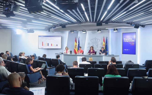 Rueda de prensa posterior al Consejo de Ministros.