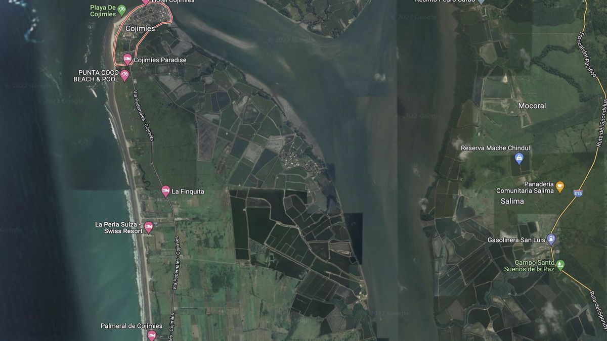 Mapa de Cojimíes