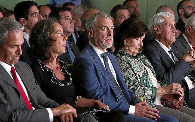 El lehendakari ayer, en la celebración del 50º aniversario de Ingeteam.