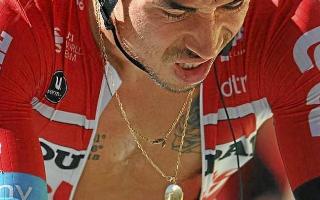 Caleb Ewan, tras una etapa infernal para &eacute;l. | FOTO: AFP