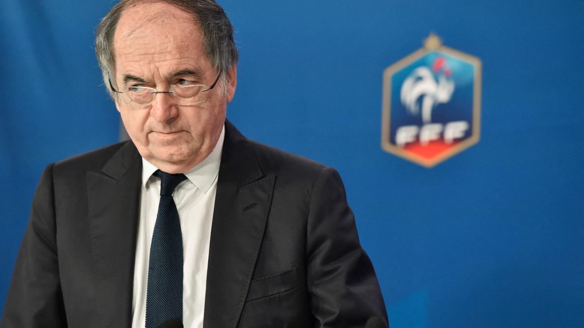 Noël Le Graët, suspendido como presidente de la Federación Francesa de Fútbol.