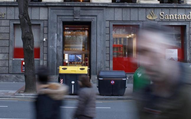 Sucursal bancaria en la Gran V&iacute;a bilbaina.