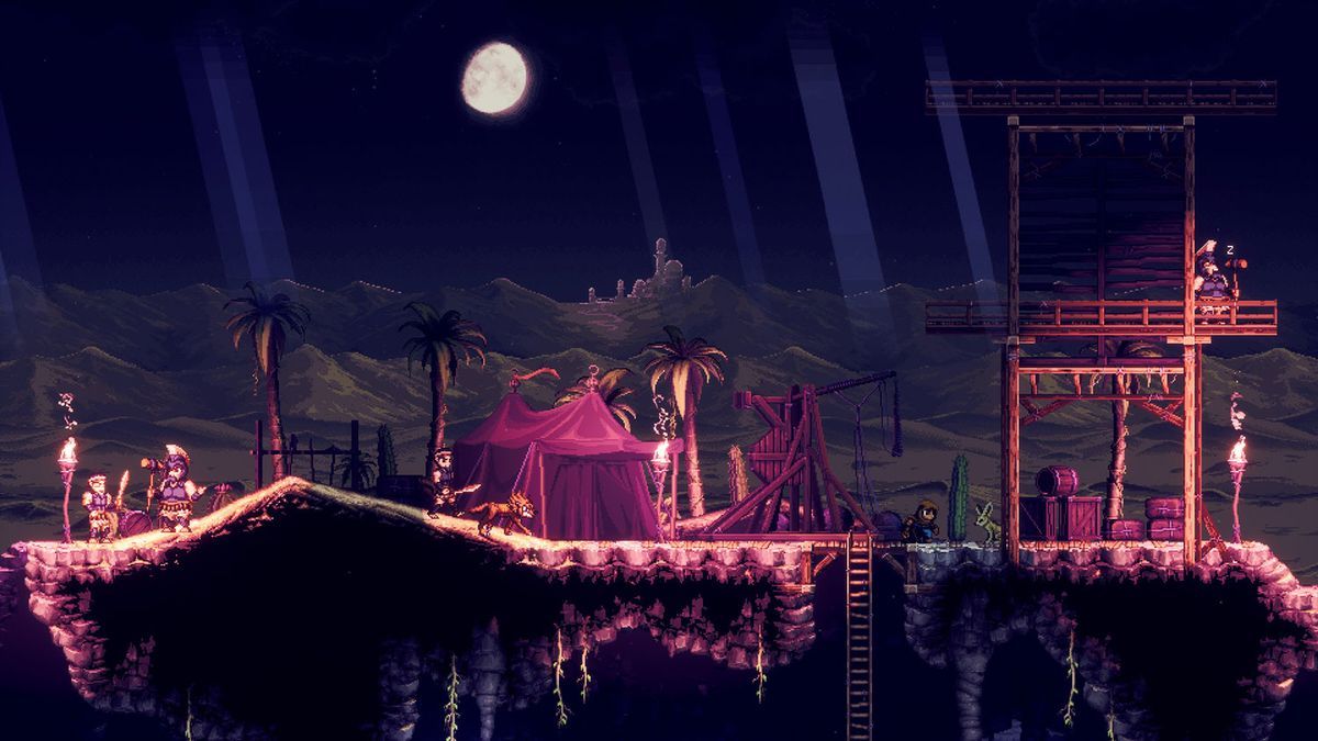 Imagen del videojuego 'The Siege and the Sandfox'.