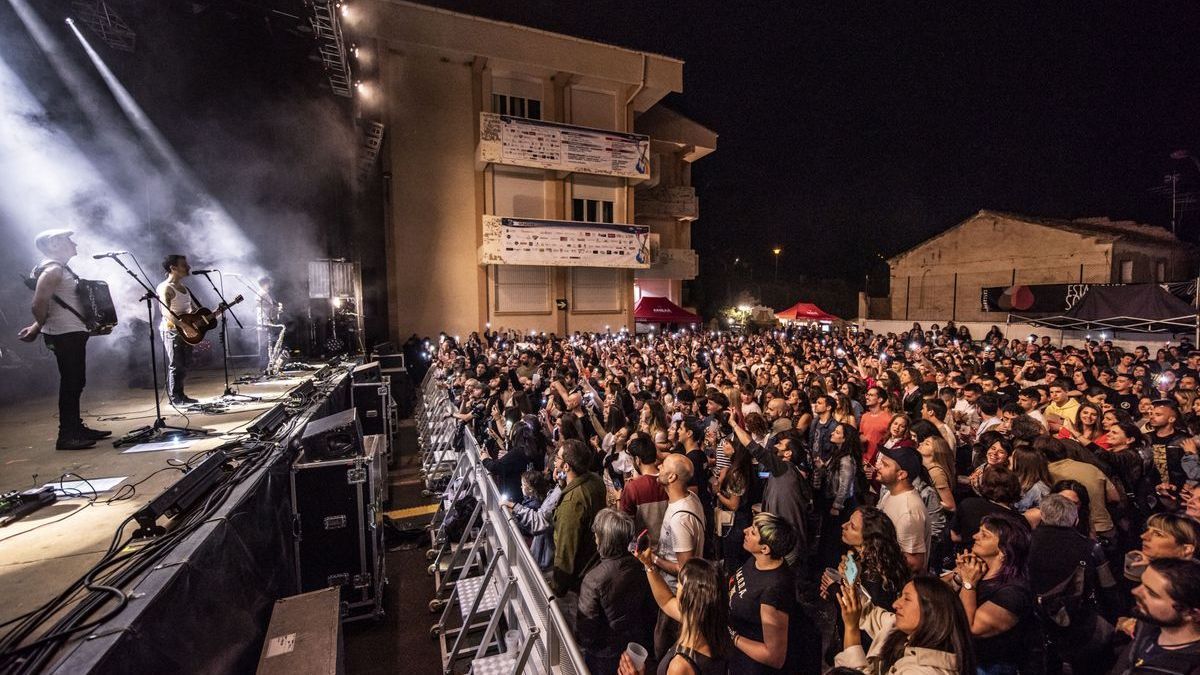 La Maravillosa Orquesta del Alcohol, en el concierto que ofreció en la pasada edición del Estaciones Sonoras de Primavera.