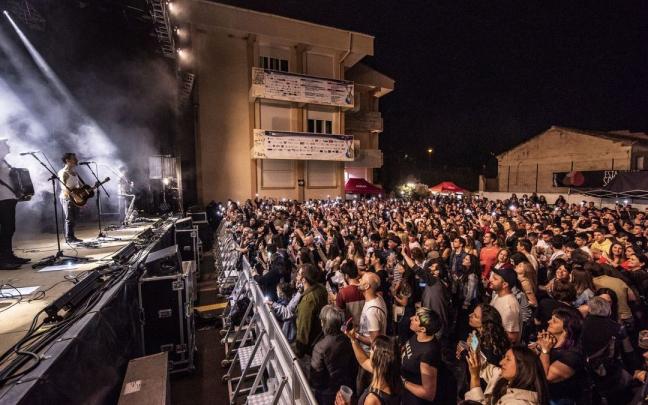 La Maravillosa Orquesta del Alcohol, en el concierto que ofreció en la pasada edición del Estaciones Sonoras de Primavera.