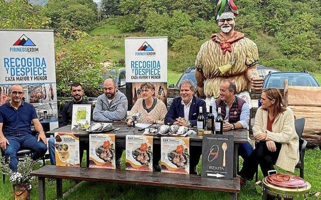La presentación de las jornadas se realizó ayer en el restaurante Tresanea. | FOTO: CEDIDA