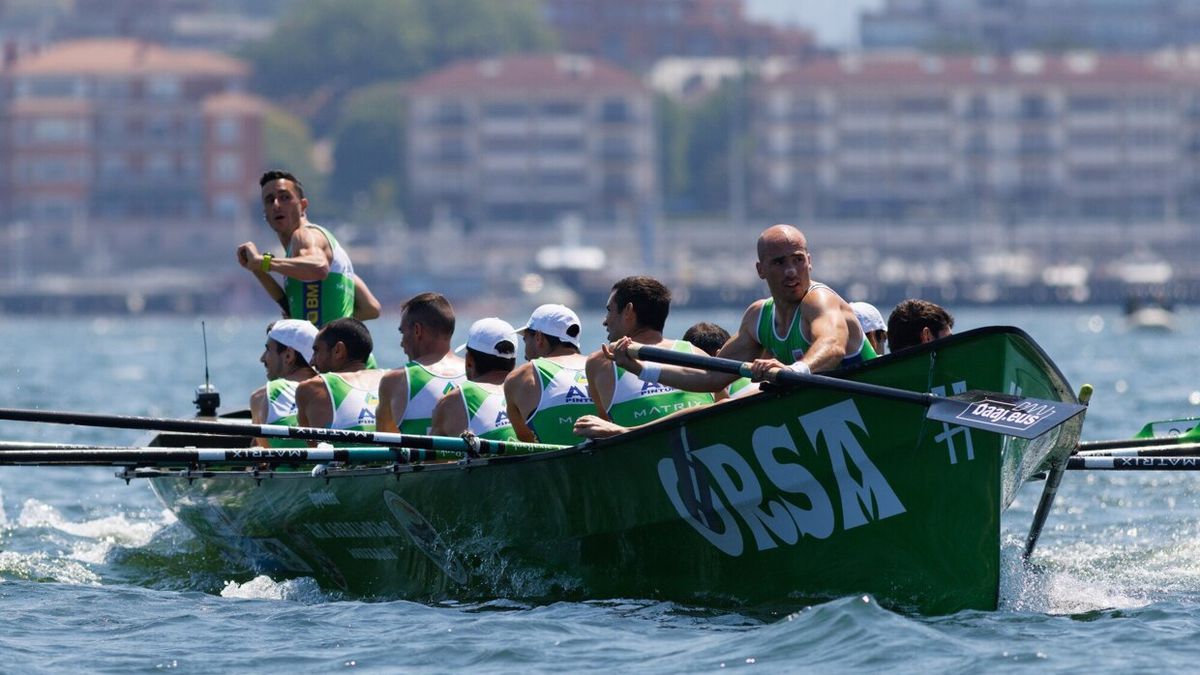 Hondarribia salió como líder del pasado fin de semana.