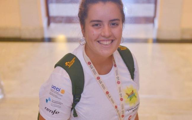 Lorena Pérez, participante del 'Proyecto Vuelta al Mundo'.