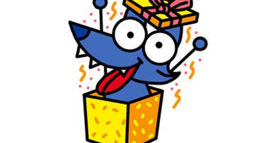 Sticker seleccionado por Facebook.