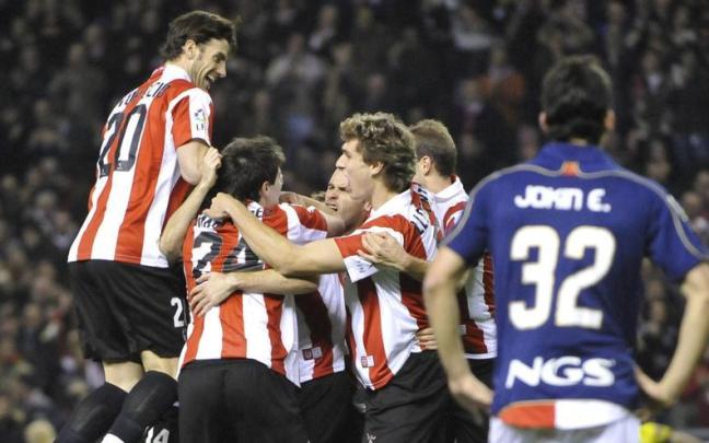 Imagen del último Athletic-Osasuna de Copa, en la temporada 2008-09
