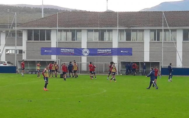 Im&aacute;genes del entrenamiento de Osasuna de este mi&eacute;rcoles