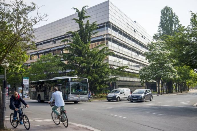 Palacio de Justicia de Vitoria, en Avenida de Gasteiz.