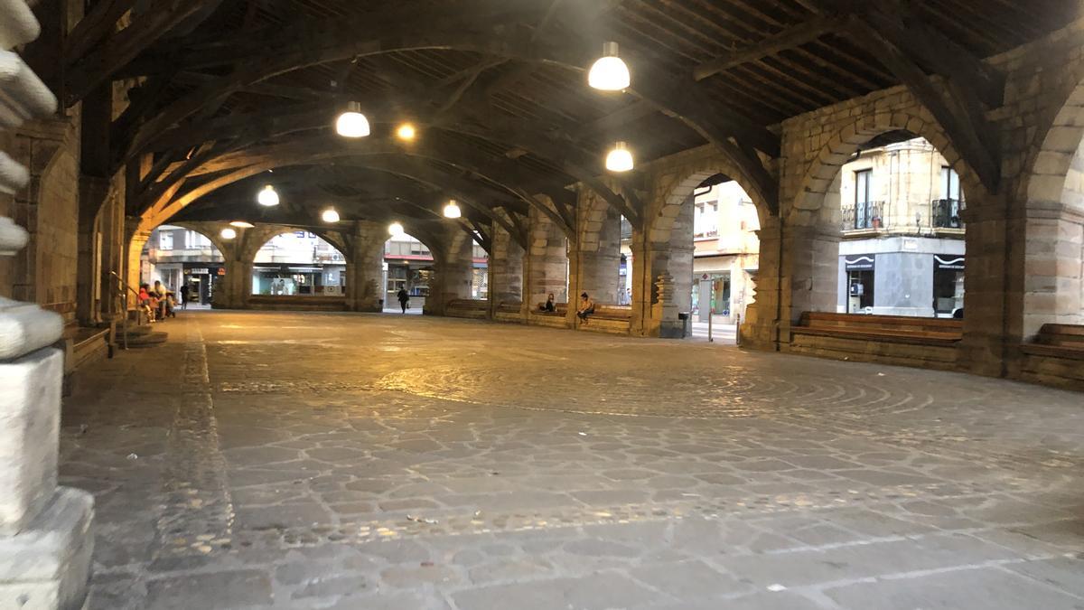 Pórtico de la iglesia Santa María de Durango