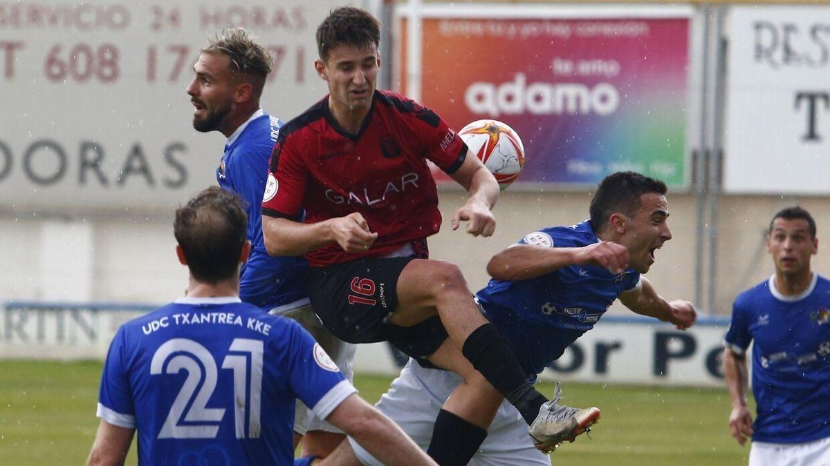 Final de la fase de ascenso a Segunda RFEF: Subiza – Txantrea, de la pasada temporada.