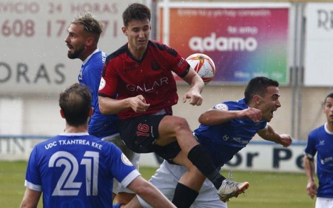 Final de la fase de ascenso a Segunda RFEF: Subiza &ndash; Txantrea, de la pasada temporada.