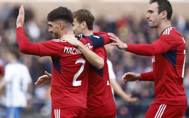 Osasuna celebra su segundo gol