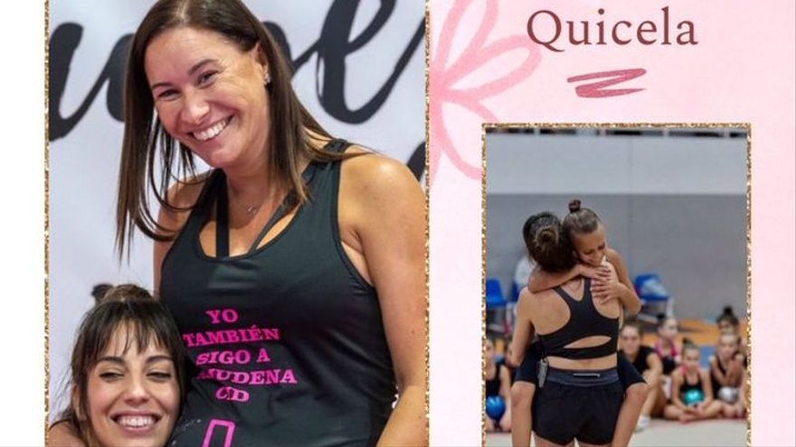 Almudena Cid, en la masterclass en Galicia.